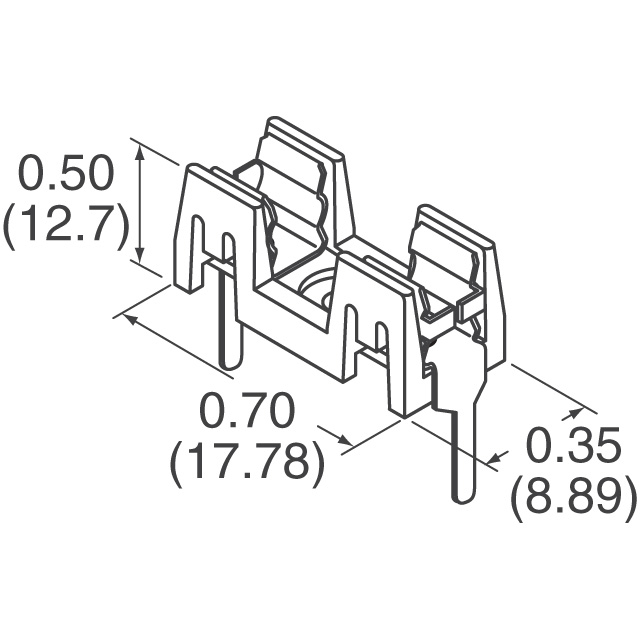 02540101Z Littelfuse Inc. Portafusibles